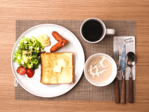 天然酵母のトーストプレート