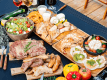 【グランピング&times;2食付】ウッドデッキで豪華BBQを楽しむ★優雅なグランドームで阿蘇を満喫！