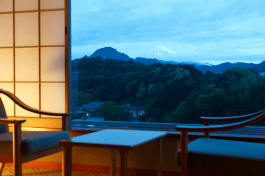 【富士山側客室確約プラン】伊豆パノラマパークロープウェイ乗車券がセットになった季節限定プラン～富士山が綺麗に見える季節になりました！