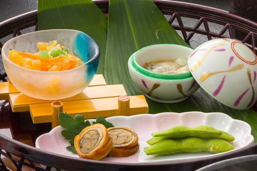 夏の味覚特別献立　前菜