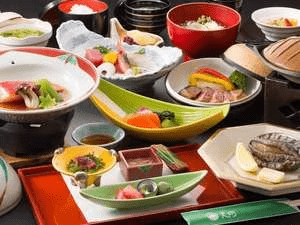 鮑、牛肉グリル、金目鯛揚げ出しの人気3品を集めた和会席