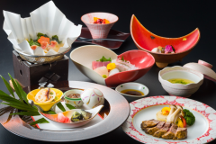 訳あり・ご夕食19：30～20：00開始☆スタンダードプラン】ちょっと遅めの夕食♪旬の彩り会席＆選べるグリル～出来立て料理を味わう☆温泉で癒されよう♪
