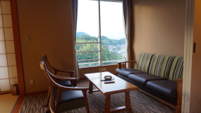 最上階絶景和洋室・富士山側 【和室12畳+ツイン 特別和洋室・禁煙】