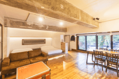 【アパートメント】＜Type A／ペット同伴OK＞-75㎡・1階・天然温泉-