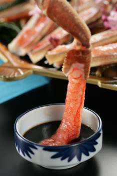 カニの刺身