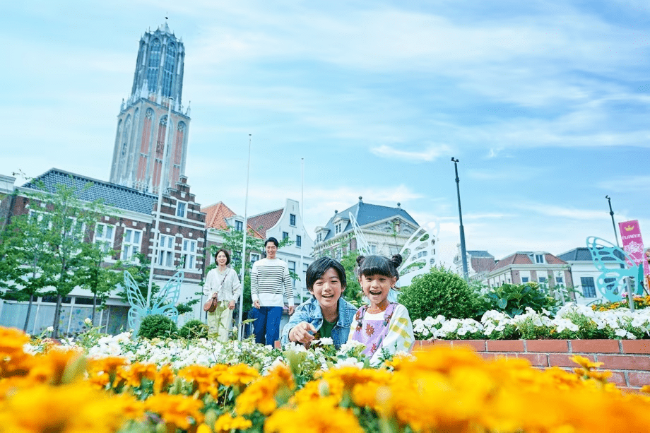 四季を通して、今だけの花々があふれるハウステンボス。