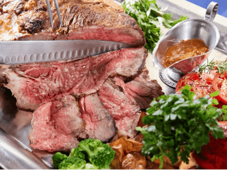 【ご夕食】香ばしく焼き上げられ、嚙むごとに香りと深い味わいが溢れ出ます。（※イメージ）