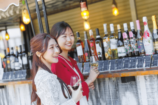 ワイン祭ではノンアルコールワインやソフトドリンクなども充実(9/18~11/3) ワイン祭ではノンアルコールワインやソフトドリンクなども充実(9/18~11/3)