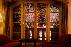【眺望一例】海側のお部屋から迫力満点の花火をご鑑賞いただけます