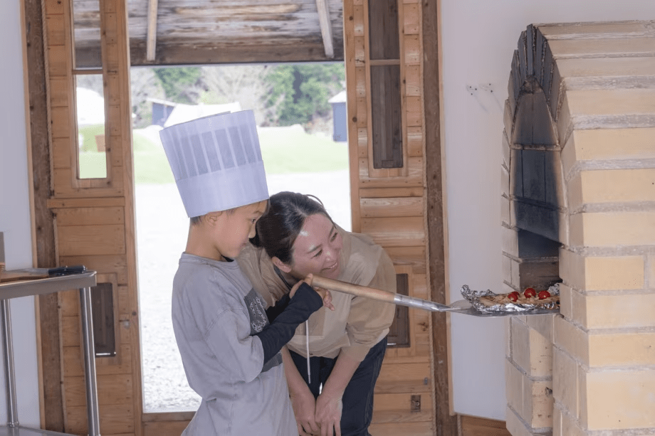 オリジナルピザ作り