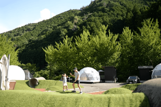 遊び方は自由！広々としたエリア内で思い思いの時間をお過ごしください♪