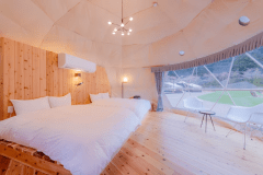 【３月限定】言葉にできない”ありがとう”を焚き火に託す”ホワイトdayグランピング”（一泊2食付き）