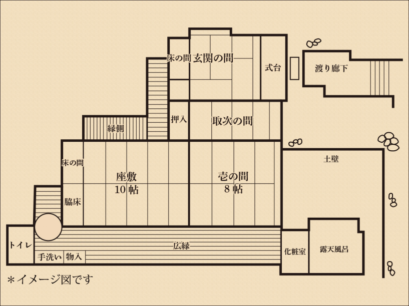 旅館 花屋 武家屋敷 桜御殿 プランを選ぶ