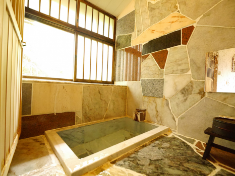 【離れ】源泉かけ流し内湯（一例）
