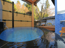 【温泉露天風呂付特別室　７３番】４７平米　露天風呂