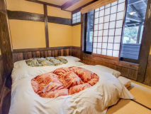 【 離れ平屋 : すずらん 】- 和室2間 -岩盤浴 - 2つの客室風呂(内湯、大きな岩風呂)