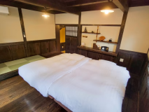 【 離れ平屋 : はなしのぶ 】- 和洋室 - 岩盤浴 - 3つの客室風呂　和洋室ベット付