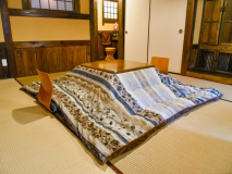 【 離れ平屋 : はなしのぶ 】- 和洋室 - 岩盤浴 - 3つの客室風呂　和洋室ベット付