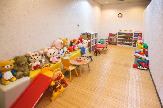 ■キッズルーム■ファミリー旅行をより充実に！小さなお子様連れでものびのび遊べるので、家族みんな笑顔