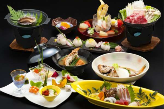 【料理】☆美覚特選☆見蘭牛　のどぐろ　むつみ豚　ワタリガニetcの良質少量会席【一例】