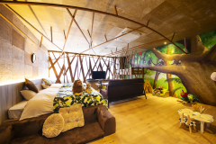 【ジャングルツイン】 ファミリーにおすすめの遊び心のある空間♪