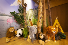 【ジャングルツイン】可愛い動物がお出迎え♪