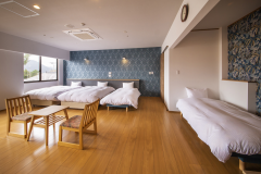 【スタイリッシュDXツイン】エキストラベッド使用で、最大5名様でのご宿泊も可能に♪