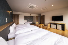 【スタイリッシュDXツイン】エキストラベッド使用で、最大5名様でのご宿泊も可能に♪