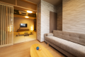 【半露天風呂付デラックス和室】お休みは布団でゆっくりと。 【半露天風呂付デラックス和室】お休みは布団でゆっくりと。