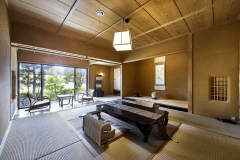 【椿：露天風呂付和室スイート】露天風呂＋9畳＋4.5畳