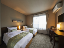 标准双床房（禁烟）＜浴室・厕所分离＞