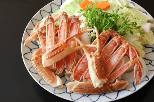 【人気】古城厳選ズワイガニ 1.5杯使用|蟹刺身・焼蟹・蟹すき鍋 等|古城かにコース 【人気】古城厳選ズワイガニ 1.5杯使用|蟹刺身・焼蟹・蟹すき鍋 等|古城かにコース
