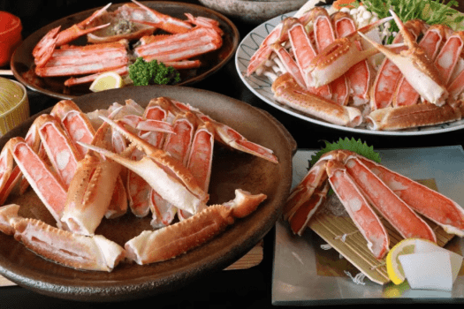 【特選】古城厳選ズワイガニ 2.0杯使用｜蟹刺身・焼蟹・茹蟹・蟹すき鍋 等｜伝統カニフルコース
