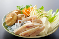 【但馬とらふぐ】てっちり鍋コース｜活き締めによる高鮮度のフグを使用