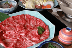 【但馬牛しゃぶしゃぶ】但馬牛本来の芳醇な旨みを堪能｜但馬牛150g使用｜特選但馬牛しゃぶしゃぶコース