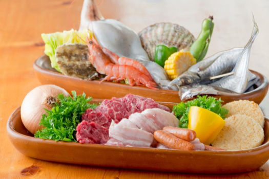 【プレミアムBBQコース/海鮮付】料理人選定の和牛と海鮮｜旨み凝縮 炭火BBQ｜当館人気プラン