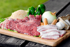 【和牛BBQコース】”肉好き” 料理長の厳選牛と郷土食材 ｜コスパ抜群 手ぶらでBBQコース