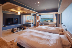 源泉100%のなめらかな温泉が楽しめる新・天然温泉露天風呂付き客室