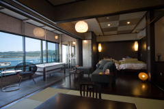 Ａタイプ　露天風呂付きツイン＋和室６畳