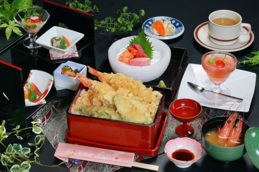 くま海老の天ぷら御膳（イメージ）