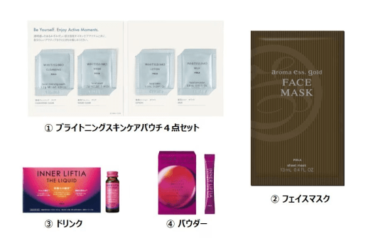 特別アイテム①～④ イメージ