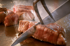 甲州牛・甲州ワインビーフの鉄板焼