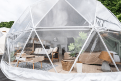 ・【ドームテント・バイロンベイ】波音をBGMに眠る。海辺のドームテントで非日常体験