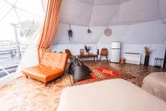 ・【ドームテント・マセイオ】海を見渡せば潮騒が耳に優しく響く、まるで特別なプライベートハーバーです