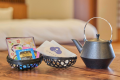 ・【お茶セット】お茶をいただきながら、ゆっくりとお過ごしください