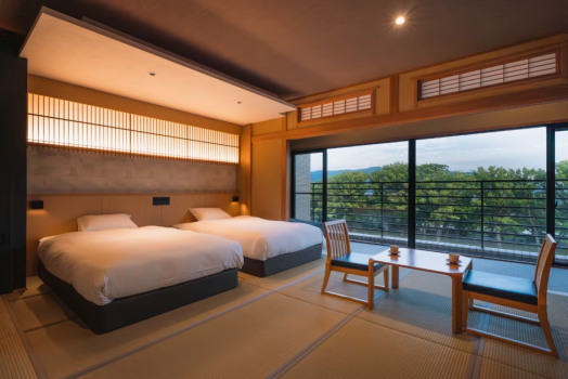 デラックスツイン和洋室+バルコニー付き デラックスツイン和洋室+バルコニー付き