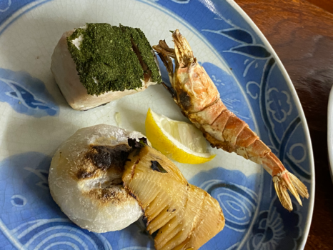 丹後旬食材を「和のオーベルジュ」ならではの調理法で召し上がっていただきます。