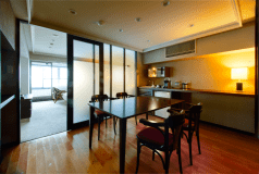 【敷地内源泉半露天風呂付客室】『夕映えのうみ』