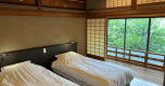 【井筒楼 玖番】和室・ベッドルーム・半露天風呂付