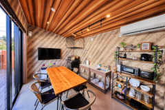 ■グランドパノラマスイート「D」■-1棟貸切・7Mドームテント・バスルーム-